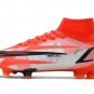 Men's& woman's  Mercurial Superfly 8 CR7 'Spark Positivity' Euro 2020 Signature FG - Red  Black