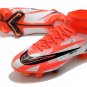 Men's& woman's  Mercurial Superfly 8 CR7 'Spark Positivity' Euro 2020 Signature FG - Red  Black