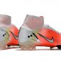 Men's& woman's  Mercurial Superfly 8 'Dream Speed 4' FG - White  Red  Yellow