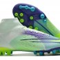 Men's& woman's  Mercurial Superfly 8 Elite AG Dream Speed 5 - Barely Green Volt Electro Purple