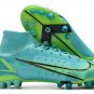 Men's& woman's Mercurial Superfly 8 Elite AG-PRO Impulse - Dynamic Turquoise Lime Glow