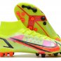Men's& woman's  Mercurial Superfly 8 Elite AG-PRO Montivation Pack - VoltBright CrimsonBlack