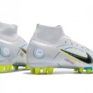 Men's& woman's  Mercurial Superfly 8 Elite AG-Pro Progress Pack - GreyBlackenedBlue