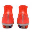 Men's& woman's  Mercurial Superfly 8 Elite AG-PRO Spectrum - Bright Crimson Metallic Silver
