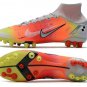 Men's& woman's Mercurial Superfly 8 Elite Dream Speed 004 AG-PRO White Metallic Silver