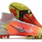 Men's& woman's Mercurial Superfly 8 Elite Dream Speed 004 AG-PRO White Metallic Silver