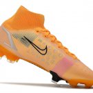 Men's& woman's  Mercurial Superfly 8 Elite Fg  - University GoldBlack