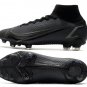 Men's& woman's Mercurial Superfly 8 Elite FG - All Black