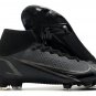 Men's& woman's Mercurial Superfly 8 Elite FG - All Black