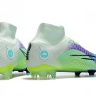 Men's& woman's  Mercurial Superfly 8 Elite FG Dream Speed 5 - GreenVoltPurple