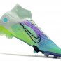 Men's& woman's Mercurial Superfly 8 Elite FG Dream Speed 5 - GreenVoltPurple