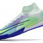 Men's& woman's  Mercurial Superfly 8 Elite Indoor Dream Speed 5 - Barely Green Volt Electro Purple