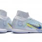 Men's& woman's Mercurial Superfly 8 Elite Indoor Progress Pack - Grey Blackened Blue