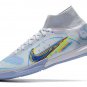 Men's& woman's Mercurial Superfly 8 Elite Indoor Progress Pack - Grey Blackened Blue