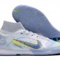 Men's& woman's Mercurial Superfly 8 Elite Indoor Progress Pack - Grey Blackened Blue