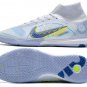 Men's& woman's Mercurial Superfly 8 Elite Indoor Progress Pack - Grey Blackened Blue