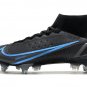 Men's& woman's Mercurial Superfly 8 Elite SG-PRO - Black Iron Grey University Blue
