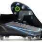 Men's& woman's Mercurial Superfly 8 Elite SG-PRO - Black Iron Grey University Blue