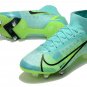 Men's& woman's Mercurial Superfly 8 Elite SG-PRO Impulse - Dynamic Turquoise Lime Glow