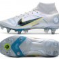 Men's& woman's Mercurial Superfly 8 Elite SG-Pro Progress Pack - Grey Blackened Blue