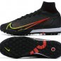 Men's& woman's  Mercurial Superfly 8 Elite TF BlackCyberOff Noir