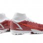 Men's& woman's Mercurial Superfly 8 Elite TF Wine Red White