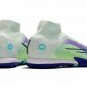 Men's& woman's Mercurial Superfly 8 Elite Turf Dream Speed 5 - Barely Green Volt Electro Purple