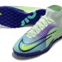 Men's& woman's Mercurial Superfly 8 Elite Turf Dream Speed 5 - Barely Green Volt Electro Purple