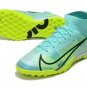 Men's& woman's Mercurial Superfly 8 Elite Turf Impulse - Dynamic Turquoise Lime Glow