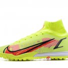 Men's& woman's  Mercurial Superfly 8 Elite Turf Montivation Pack - Volt Bright Crimson Black