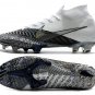 Men's& woman's Mercurial Superfly VII Elite FG MDS 003 - WhiteWhiteBlack
