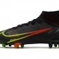 Men's& woman's Mercurial Superfly VIII Elite AG-PRO Black X Prism - Black Cyber Yellow Off Noir