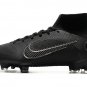 Men's& woman's Mercurial Superfly VIII Elite FG Black Black
