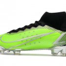 Men's& woman's  Mercurial Superfly VIII Elite FG Elite Volt Silver Black