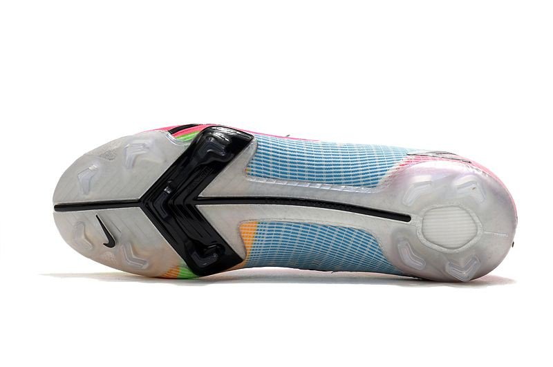 Men's& woman's  Mercurial Superfly VIII Elite FG White Black Pink Mulitcolor