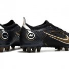 Men's& woman'sMercurial Vapor 14 Elite AG-Pro Shadow Pack - Black Metallic Gold Metallic Silver