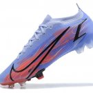 Men's& woman'sMercurial Vapor 14 Elite FG KM Flames - Light ThistleMetallic Silver