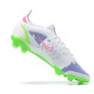 Men's& woman'sMercurial Vapor 14 Elite FG Pink Purple Volt
