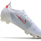 Men's& woman'sMercurial Vapor 14 Elite FG White Red