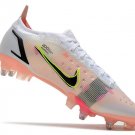 Men's& woman'sMercurial Vapor 14 Elite SG-PRO Rawdacious - WhiteBlackBright CrimsonPink Blast
