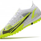 Men's& woman'sMercurial Vapor 14 Elite Turf Safari - WhiteBlackSilver