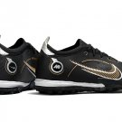 Men's& woman'sMercurial Vapor 14 Elite Turf Shadow - BlackGoldSilver