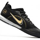 Men's& woman'sMercurial Vapor 14 Pro Indoor Shadow - BlackGoldSilver