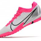 Men's& woman'sMercurial Vapor 14 Pro Turf - PinkWhiteBlack