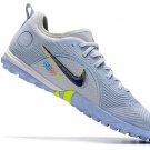 Men's& woman'sMercurial Vapor 14 Pro Turf The Progress - White GreyBlue