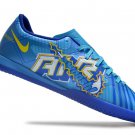 Men's& woman'sMercurial Vapor 15 Academy Indoor KM X Mbappe - Baltic BlueWhite