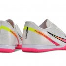 Men's& woman'sMercurial Vapor 15 Academy Indoor Marcus Rashford - WhiteBlackHyper Pink