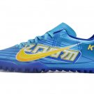 Men's& woman'sMercurial Vapor 15 Academy Turf KM X Mbappe - Baltic BlueWhite