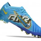 Men's& woman'sMercurial Vapor 15 Elite AG KM X Mbappe - Baltic BlueWhite