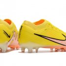 Men's& woman'sMercurial Vapor 15 Elite AG Lucent - Yellow StrikeSunset GlowVolt Ice